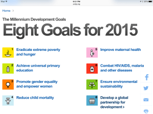 millenium goals picture